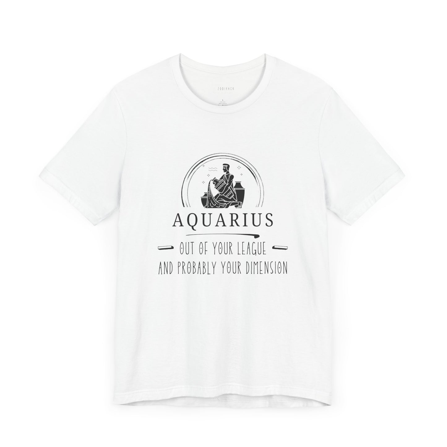 Aquarius Zodiac Tee, Astrology T-Shirt, Horoscope Shirt, Gift for Astrology Lovers, Zodiac Sign Apparel
