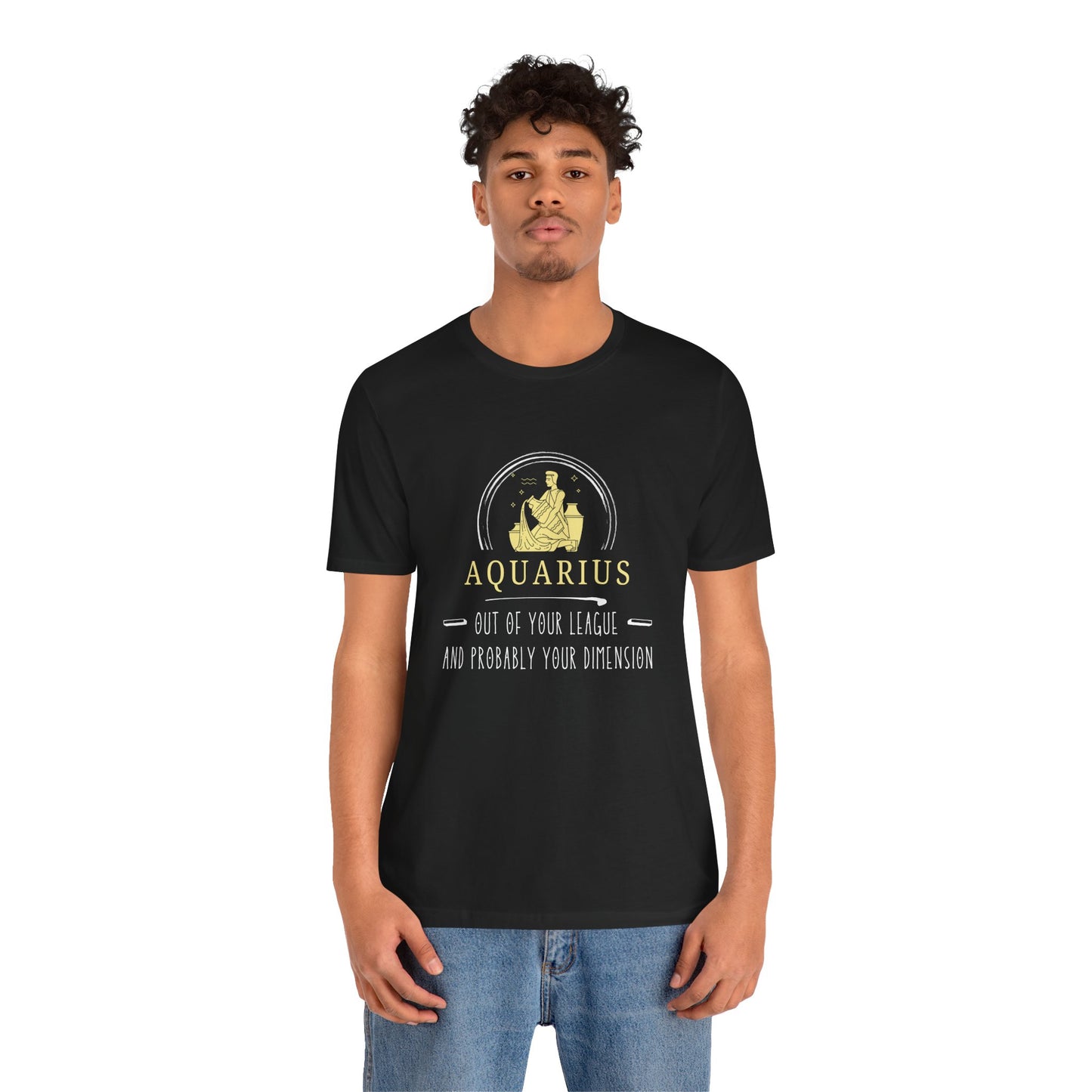 Aquarius Zodiac Tee, Astrology T-Shirt, Horoscope Shirt, Gift for Astrology Lovers, Zodiac Sign Apparel
