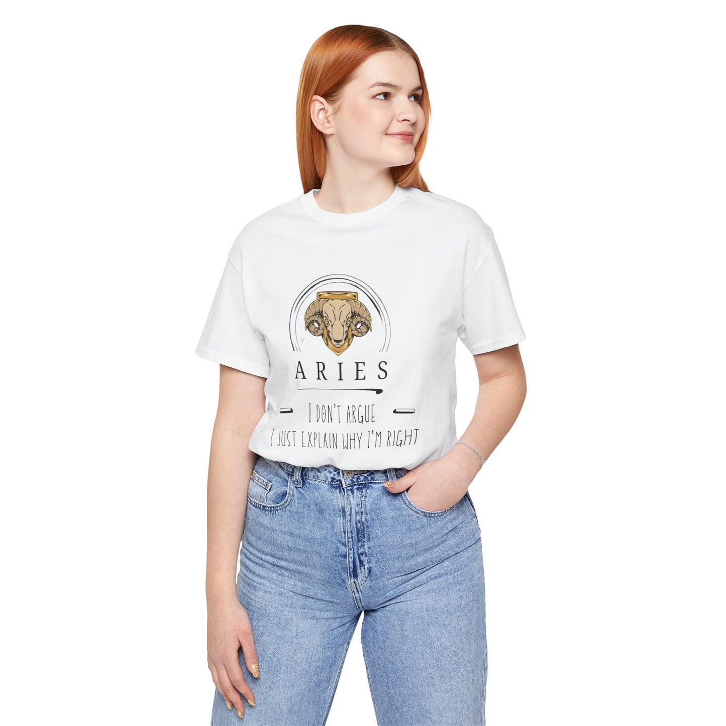Aries Zodiac Tee | Unique Astrology Gift | Birthday Tee, Horoscope Shirt, Astrology T-Shirt, Celestial Apparel, Unisex Stylish T-Shirt