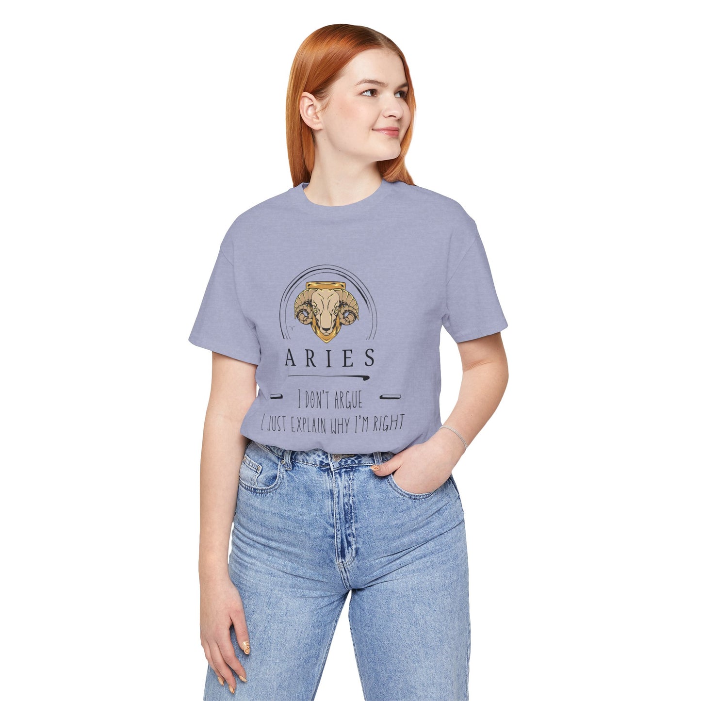 Aries Zodiac Tee | Unique Astrology Gift | Birthday Tee, Horoscope Shirt, Astrology T-Shirt, Celestial Apparel, Unisex Stylish T-Shirt