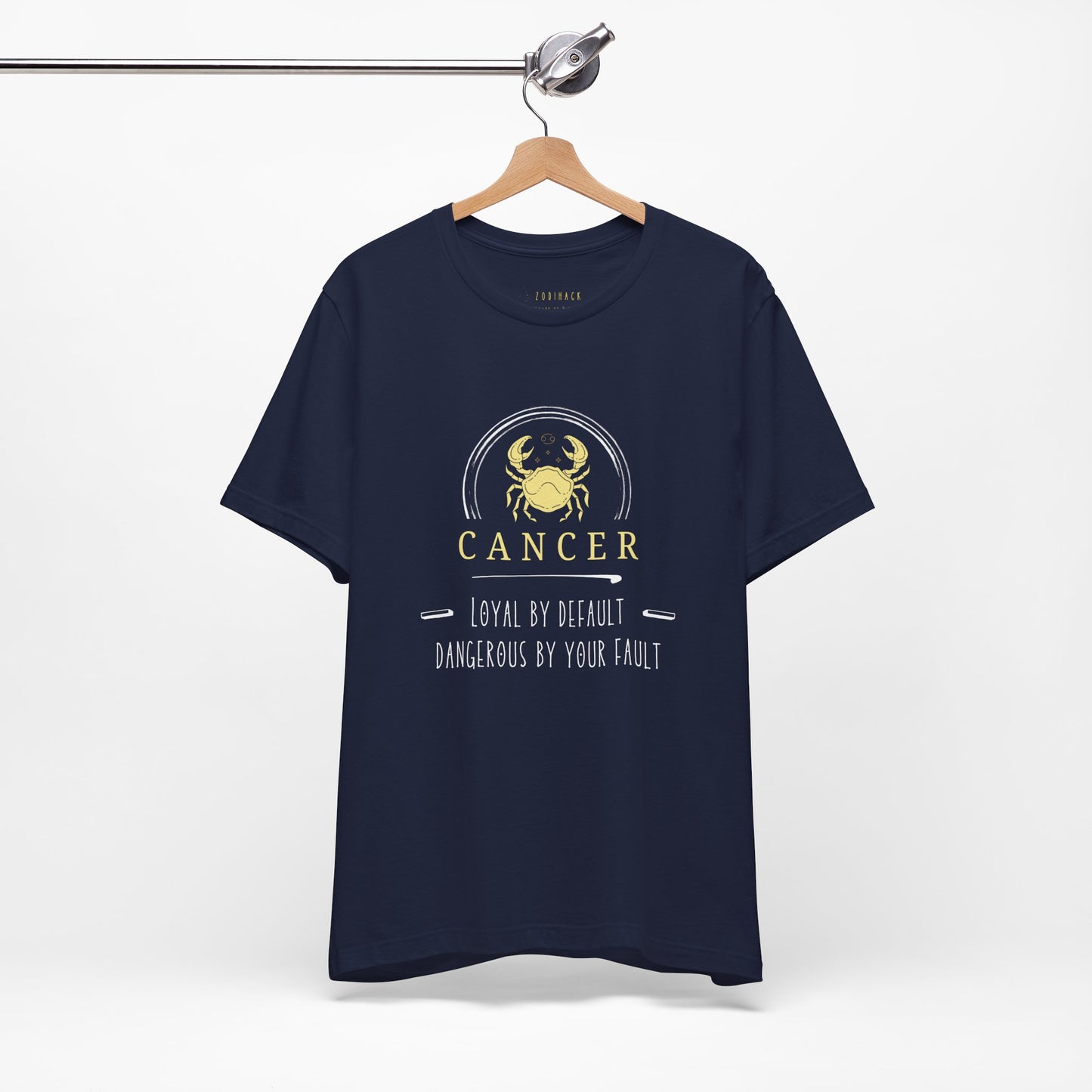 Cancer Zodiac Tee - Loyal & Dangerous, Astrology Shirt, Unisex Horoscope Tee, Birthday Gift, Cancer Sign Apparel