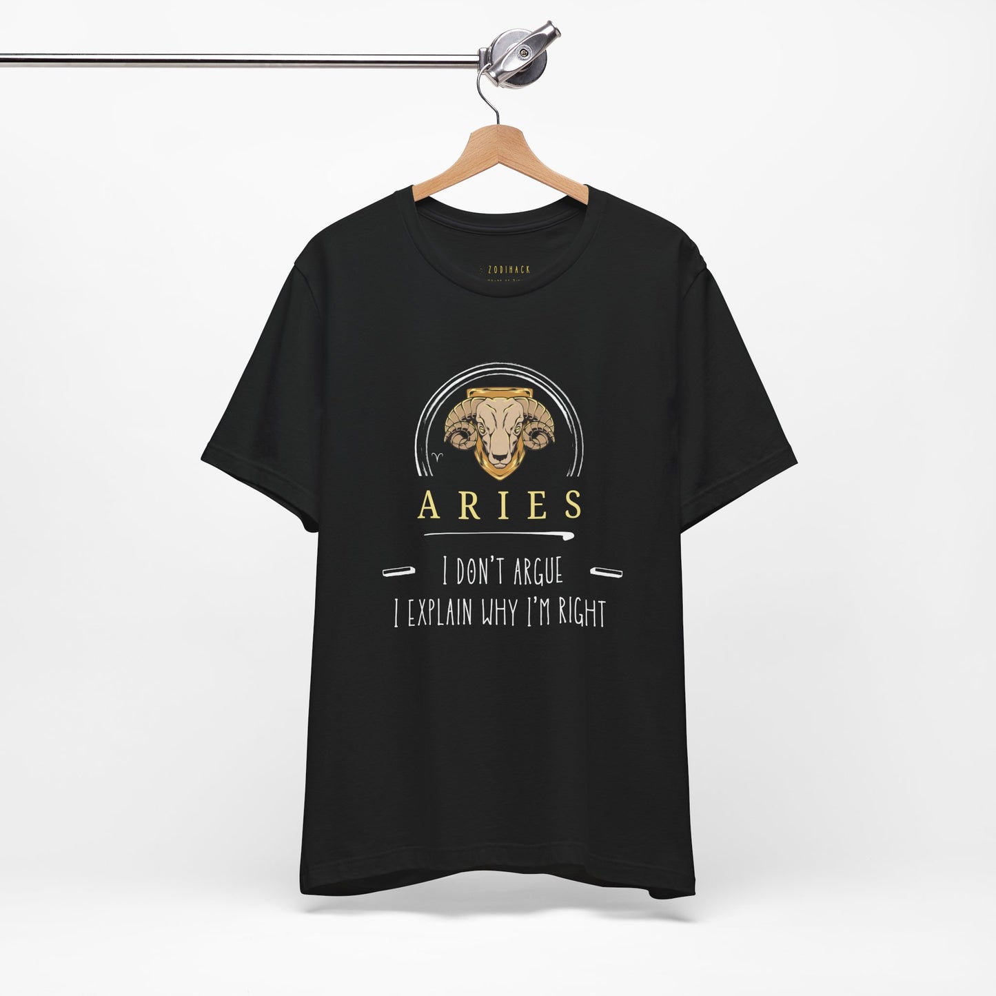 Aries Zodiac Tee | Unique Astrology Gift | Birthday Tee, Horoscope Shirt, Astrology T-Shirt, Celestial Apparel, Unisex Stylish T-Shirt
