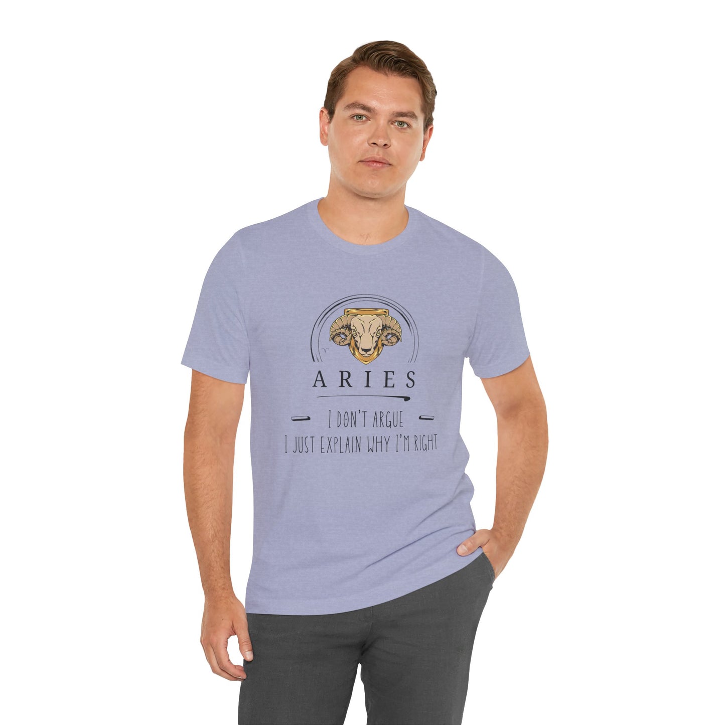 Aries Zodiac Tee | Unique Astrology Gift | Birthday Tee, Horoscope Shirt, Astrology T-Shirt, Celestial Apparel, Unisex Stylish T-Shirt