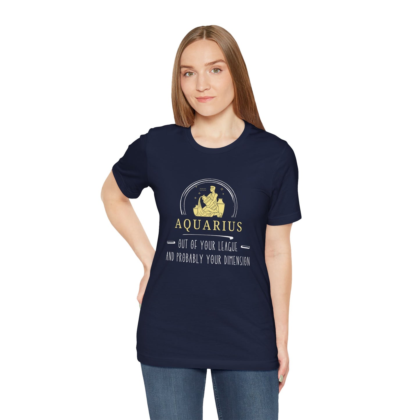 Aquarius Zodiac Tee, Astrology T-Shirt, Horoscope Shirt, Gift for Astrology Lovers, Zodiac Sign Apparel