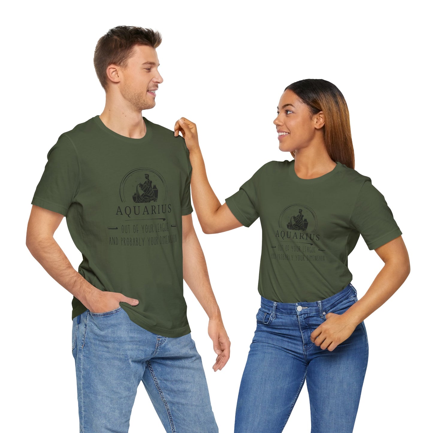 Aquarius Zodiac Tee, Astrology T-Shirt, Horoscope Shirt, Gift for Astrology Lovers, Zodiac Sign Apparel
