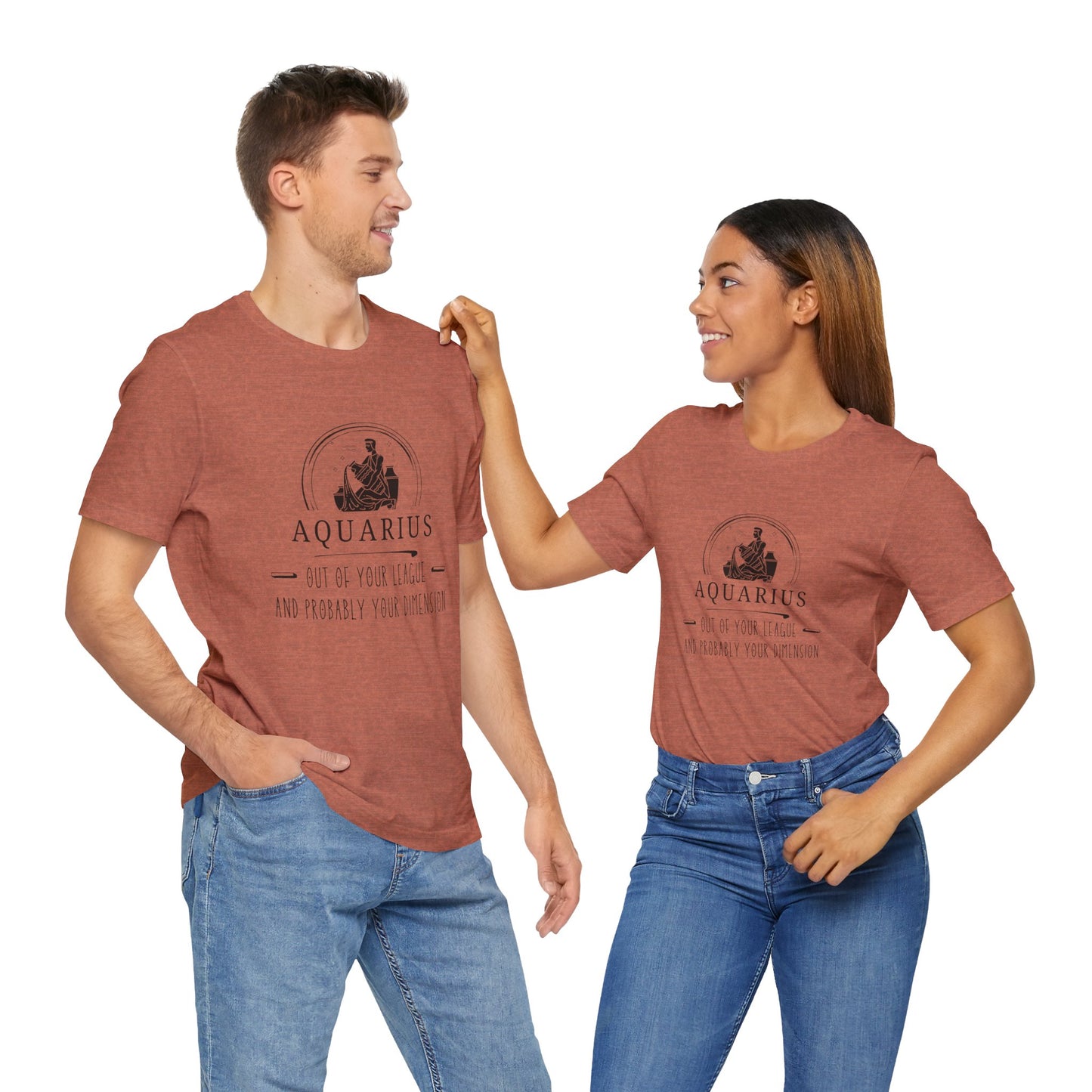 Aquarius Zodiac Tee, Astrology T-Shirt, Horoscope Shirt, Gift for Astrology Lovers, Zodiac Sign Apparel