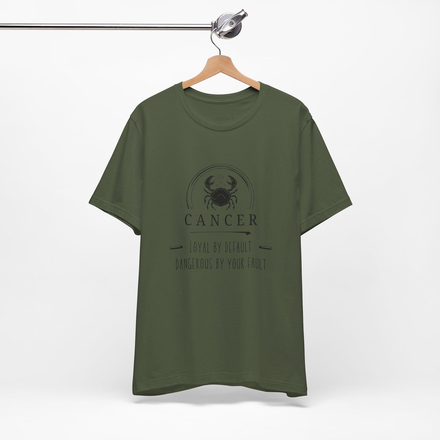Cancer Zodiac Tee - Loyal & Dangerous, Astrology Shirt, Unisex Horoscope Tee, Birthday Gift, Cancer Sign Apparel
