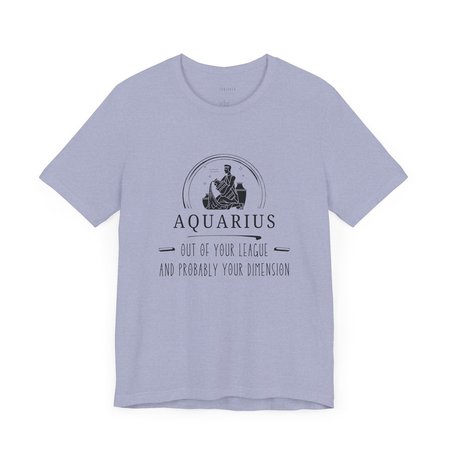Aquarius Zodiac Tee, Astrology T-Shirt, Horoscope Shirt, Gift for Astrology Lovers, Zodiac Sign Apparel