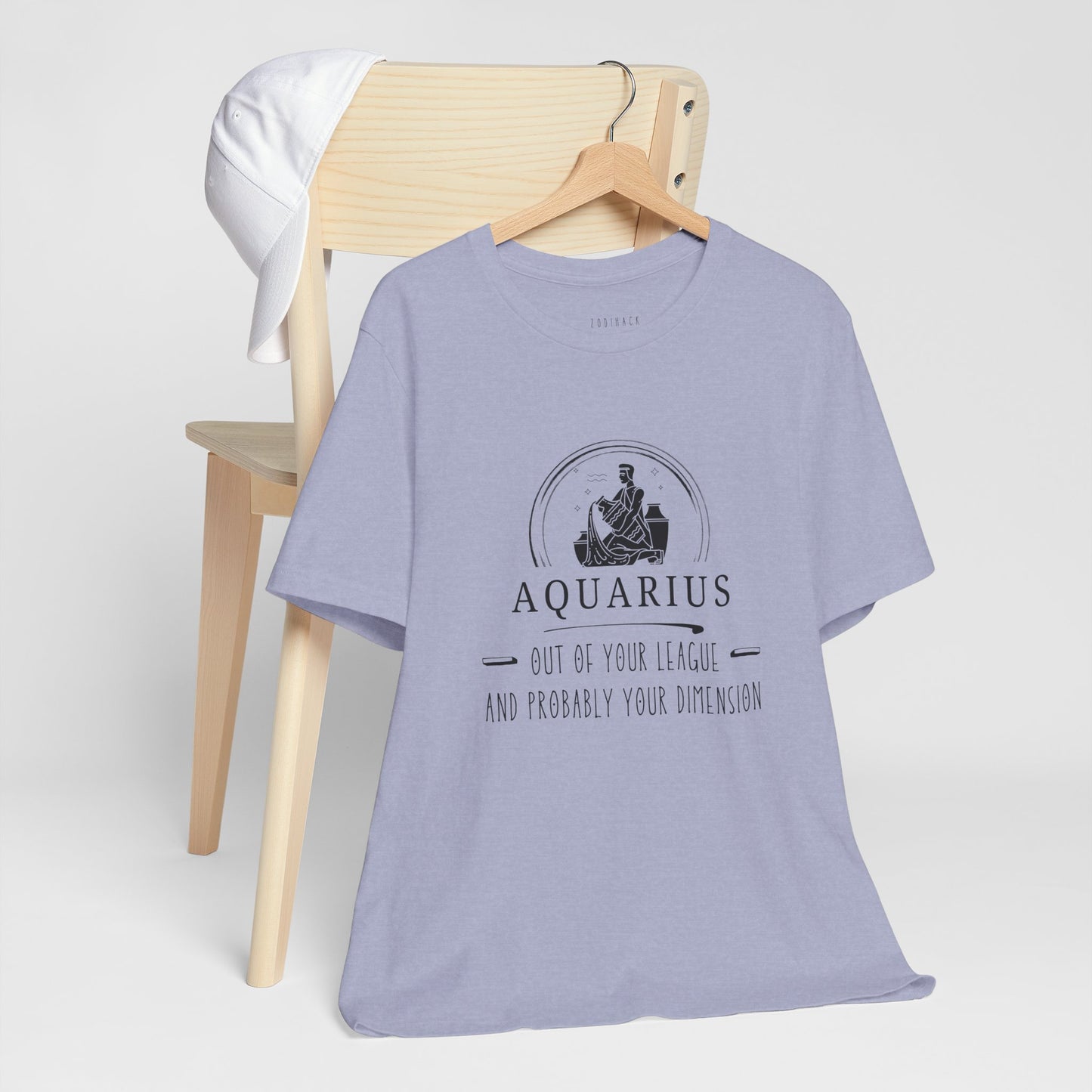 Aquarius Zodiac Tee, Astrology T-Shirt, Horoscope Shirt, Gift for Astrology Lovers, Zodiac Sign Apparel