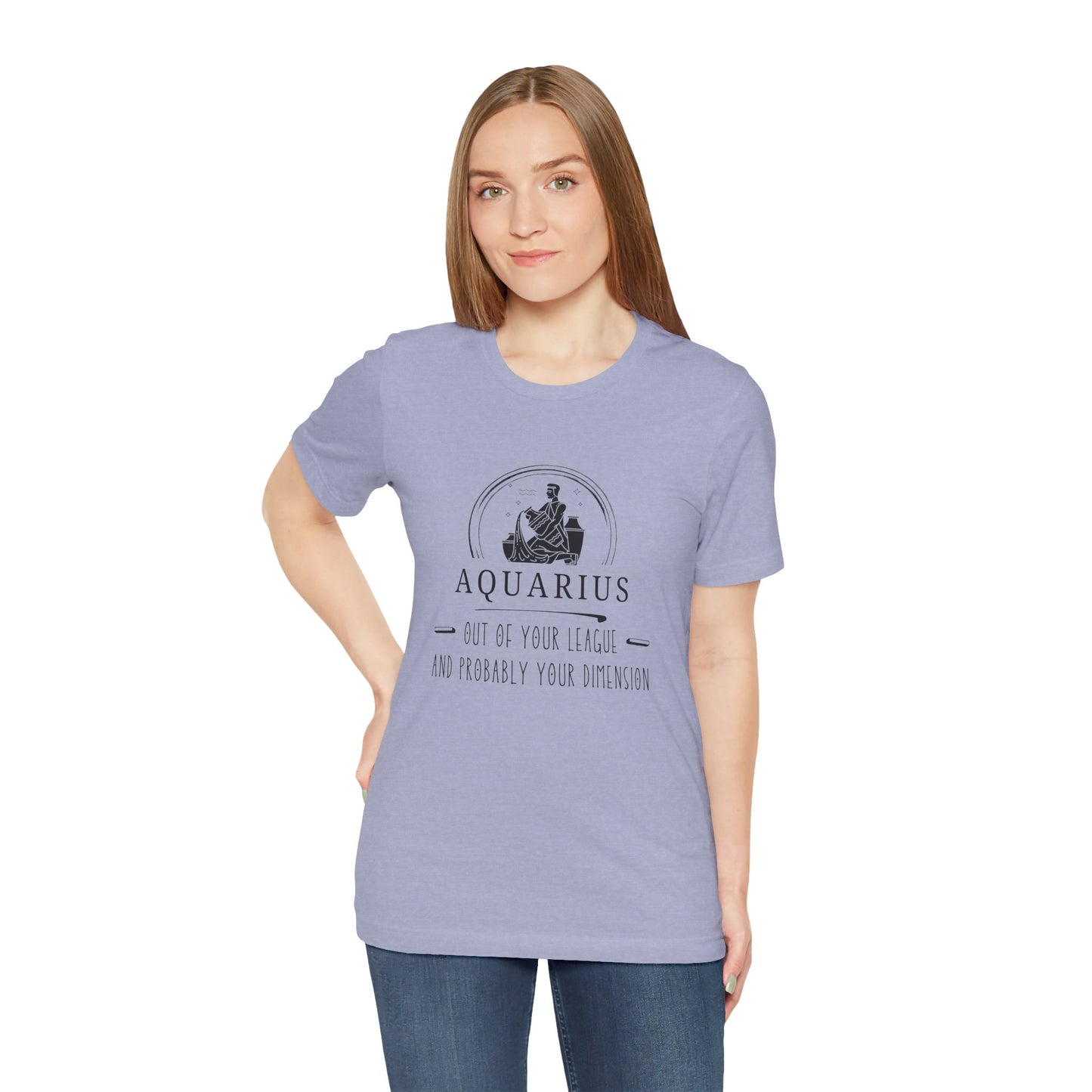 Aquarius Zodiac Tee, Astrology T-Shirt, Horoscope Shirt, Gift for Astrology Lovers, Zodiac Sign Apparel
