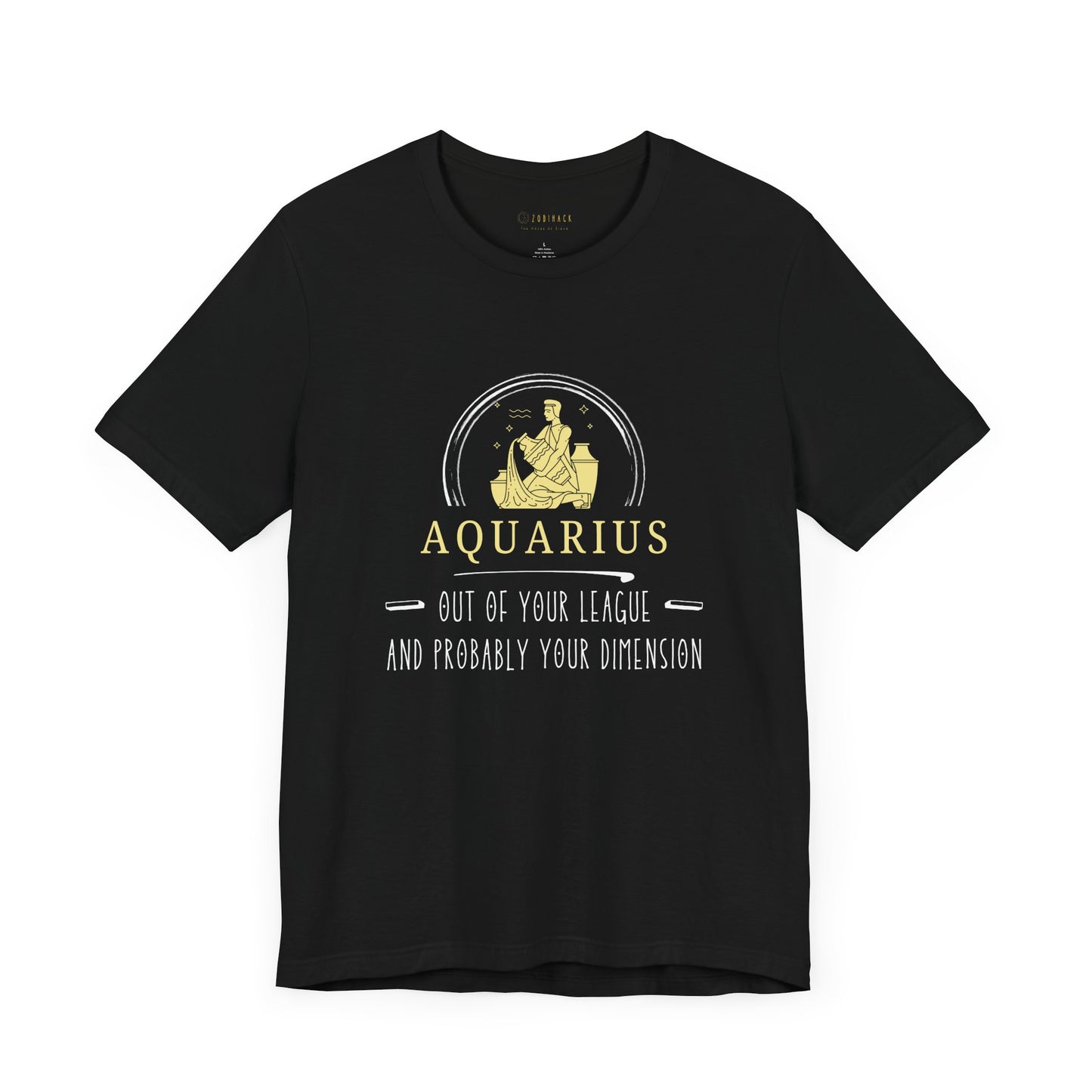Aquarius Zodiac Tee, Astrology T-Shirt, Horoscope Shirt, Gift for Astrology Lovers, Zodiac Sign Apparel