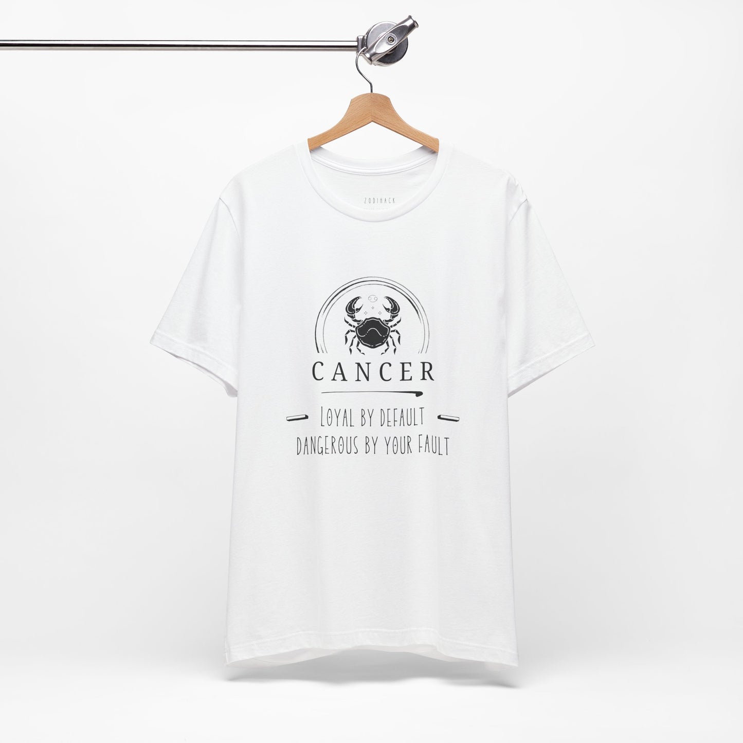Cancer Zodiac Tee - Loyal & Dangerous, Astrology Shirt, Unisex Horoscope Tee, Birthday Gift, Cancer Sign Apparel