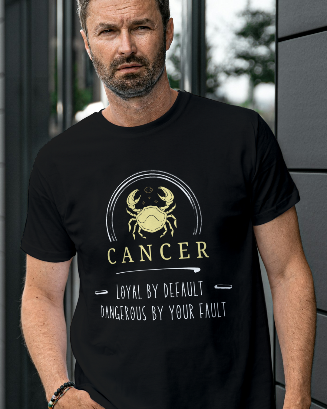 Cancer Zodiac Tee - Loyal & Dangerous, Astrology Shirt, Unisex Horoscope Tee, Birthday Gift, Cancer Sign Apparel