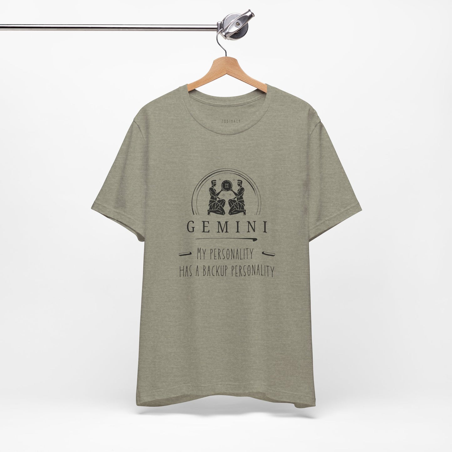 Gemini Astrology Tee - My Personality Has a Backup Personality, Zodiac Shirt, Horoscope Gift, Unisex Gemini Tee, Birthday Shirt