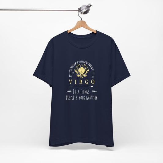 Virgo Tee: Embrace the Zodiac Spirit - Astrology Shirt, Horoscope Apparel, Birth Month Gift, Virgos Unite, Unique Zodiac Gift