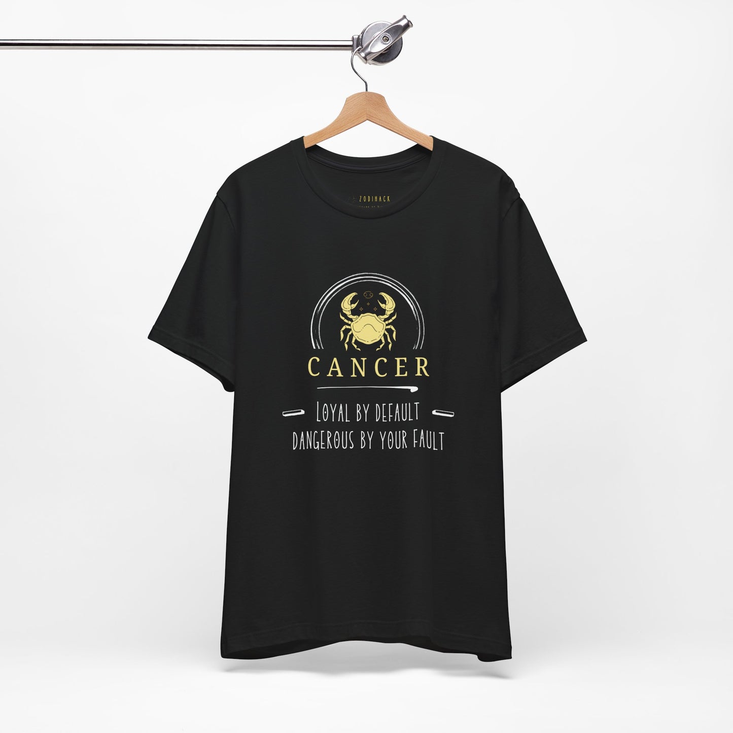 Cancer Zodiac Tee - Loyal & Dangerous, Astrology Shirt, Unisex Horoscope Tee, Birthday Gift, Cancer Sign Apparel
