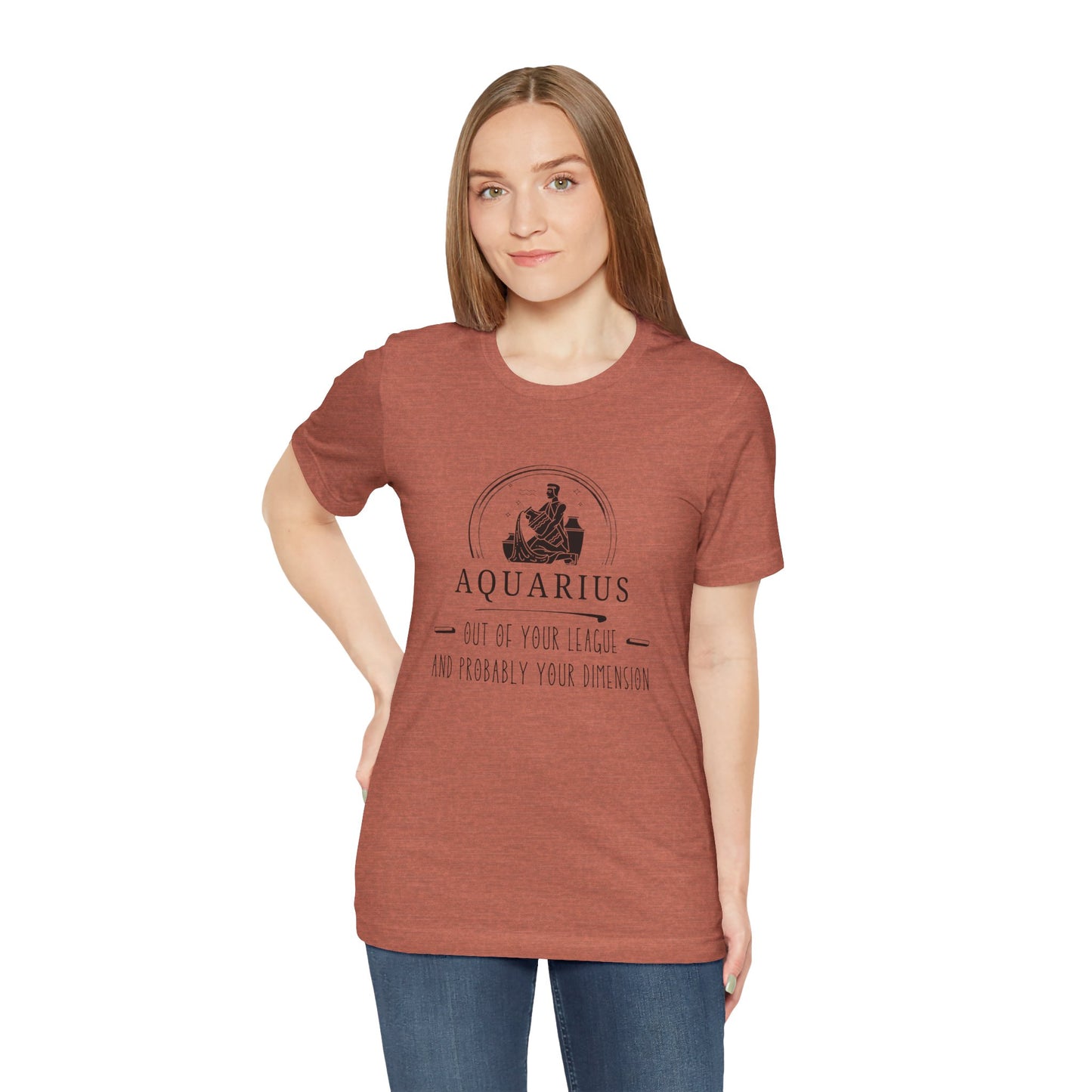 Aquarius Zodiac Tee, Astrology T-Shirt, Horoscope Shirt, Gift for Astrology Lovers, Zodiac Sign Apparel