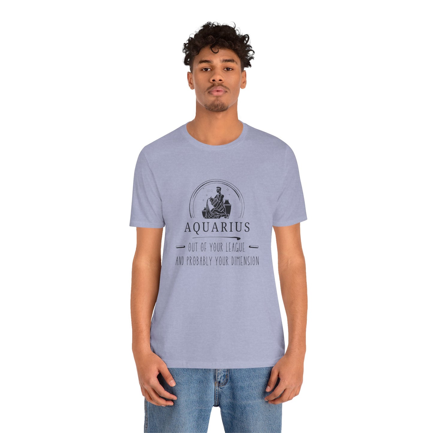 Aquarius Zodiac Tee, Astrology T-Shirt, Horoscope Shirt, Gift for Astrology Lovers, Zodiac Sign Apparel