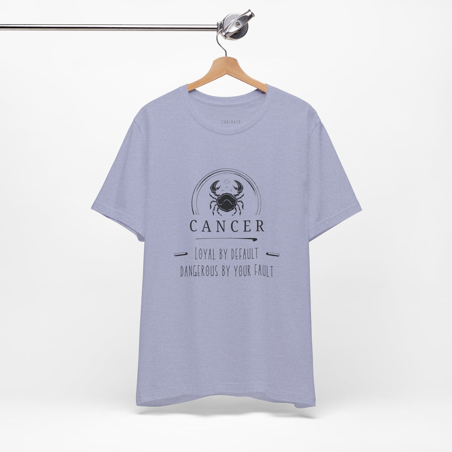 Cancer Zodiac Tee - Loyal & Dangerous, Astrology Shirt, Unisex Horoscope Tee, Birthday Gift, Cancer Sign Apparel