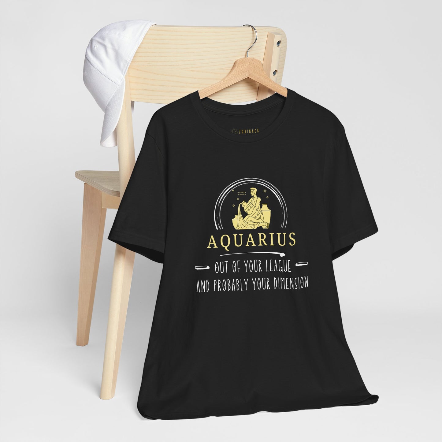 Aquarius Zodiac Tee, Astrology T-Shirt, Horoscope Shirt, Gift for Astrology Lovers, Zodiac Sign Apparel