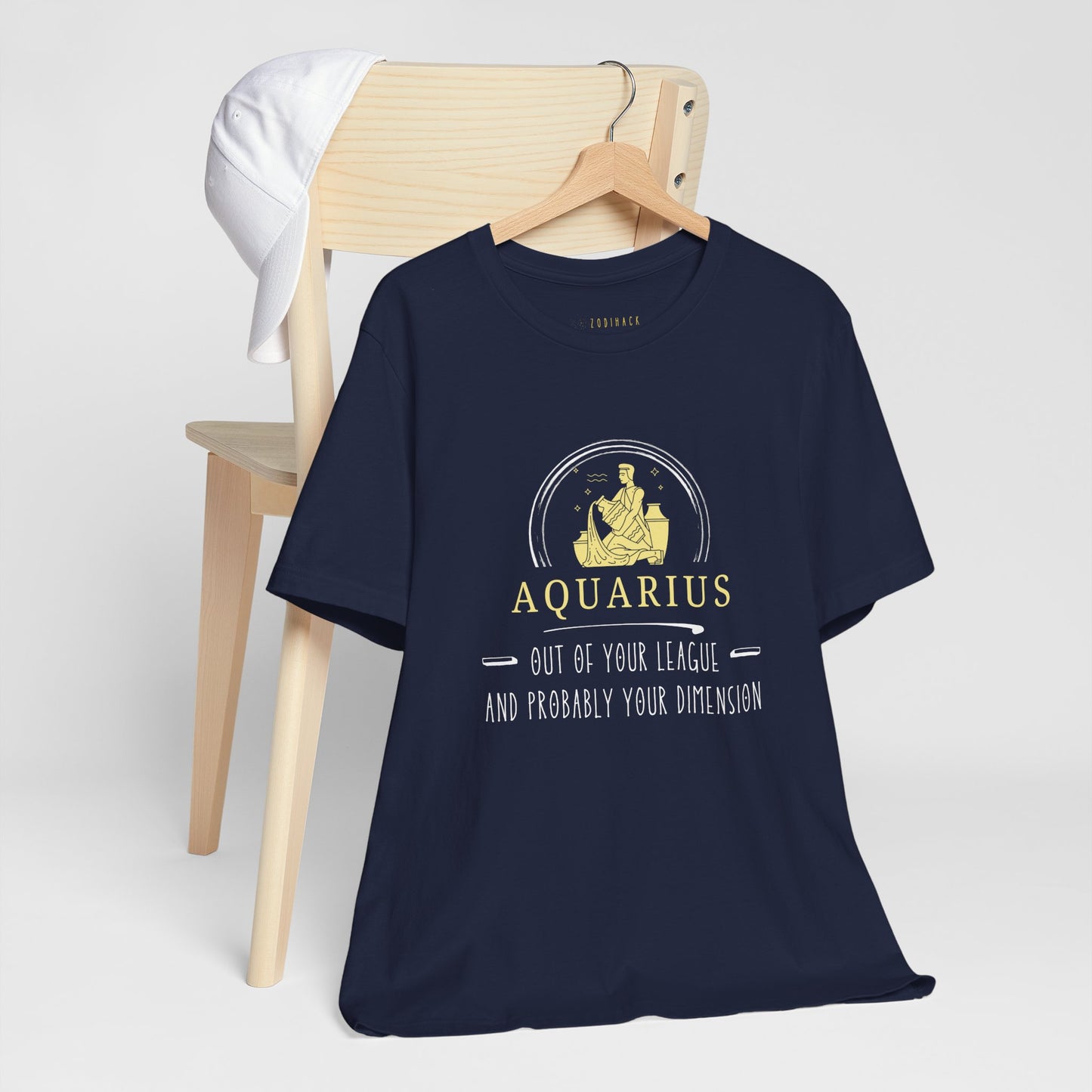 Aquarius Zodiac Tee, Astrology T-Shirt, Horoscope Shirt, Gift for Astrology Lovers, Zodiac Sign Apparel