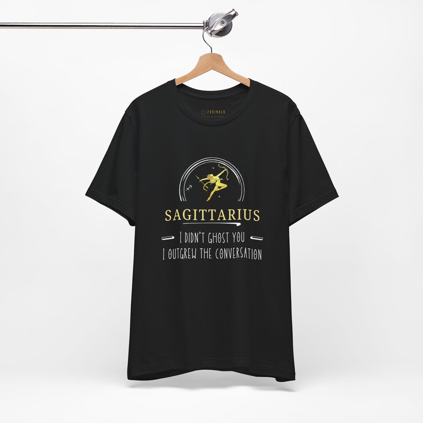 Sagittarius Zodiac Tee - I Didn't Ghost You, Astrology Shirt, Unisex Casual Wear, Gift for Astrology Lovers, Birthday Gift, Horoscope [...]