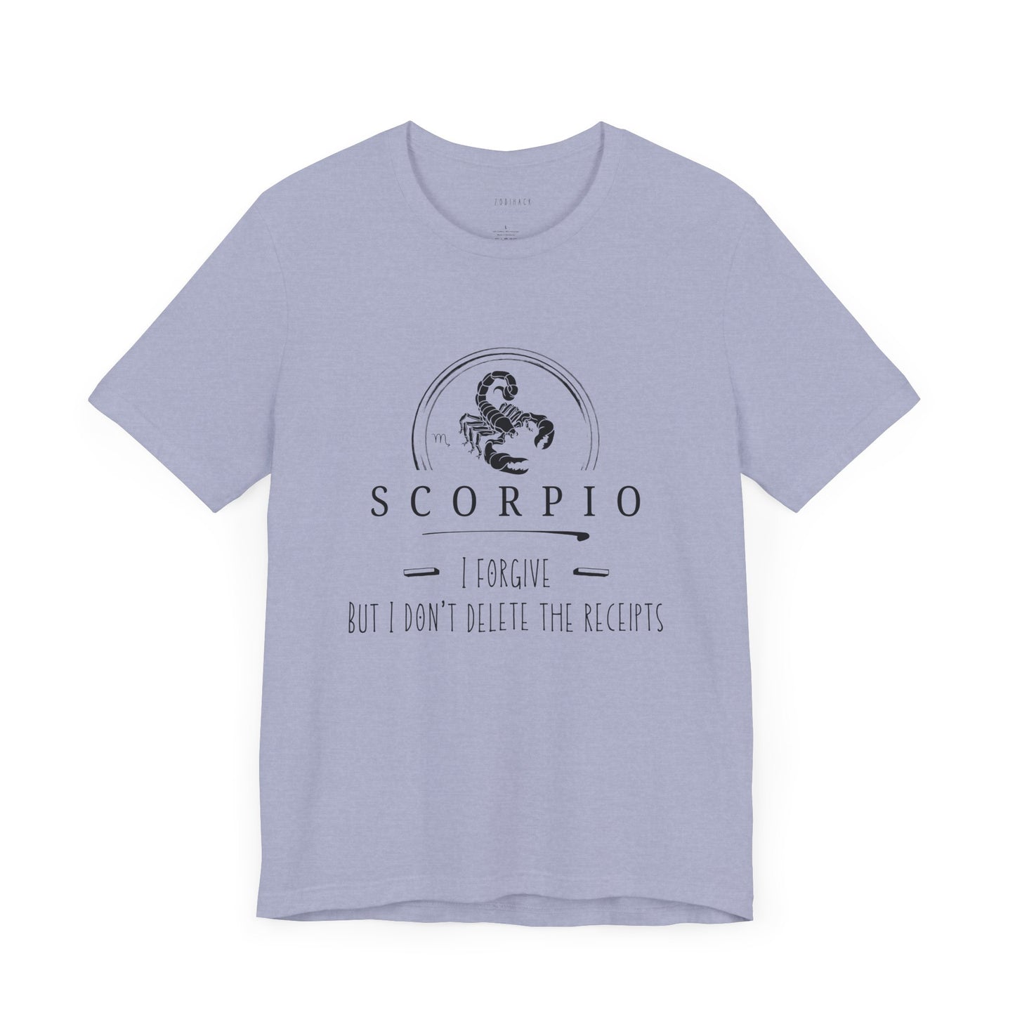 Scorpio Zodiac Tee, Astrology Shirt, Funny Graphic Tee, Unisex Short Sleeve, Gift for Birthdays, Astrology Lovers, Scorpios