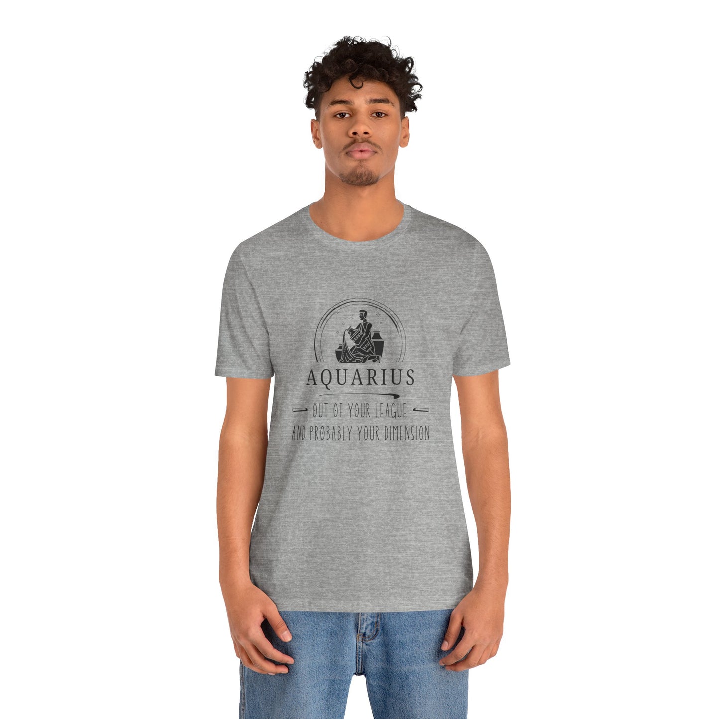 Aquarius Zodiac Tee, Astrology T-Shirt, Horoscope Shirt, Gift for Astrology Lovers, Zodiac Sign Apparel