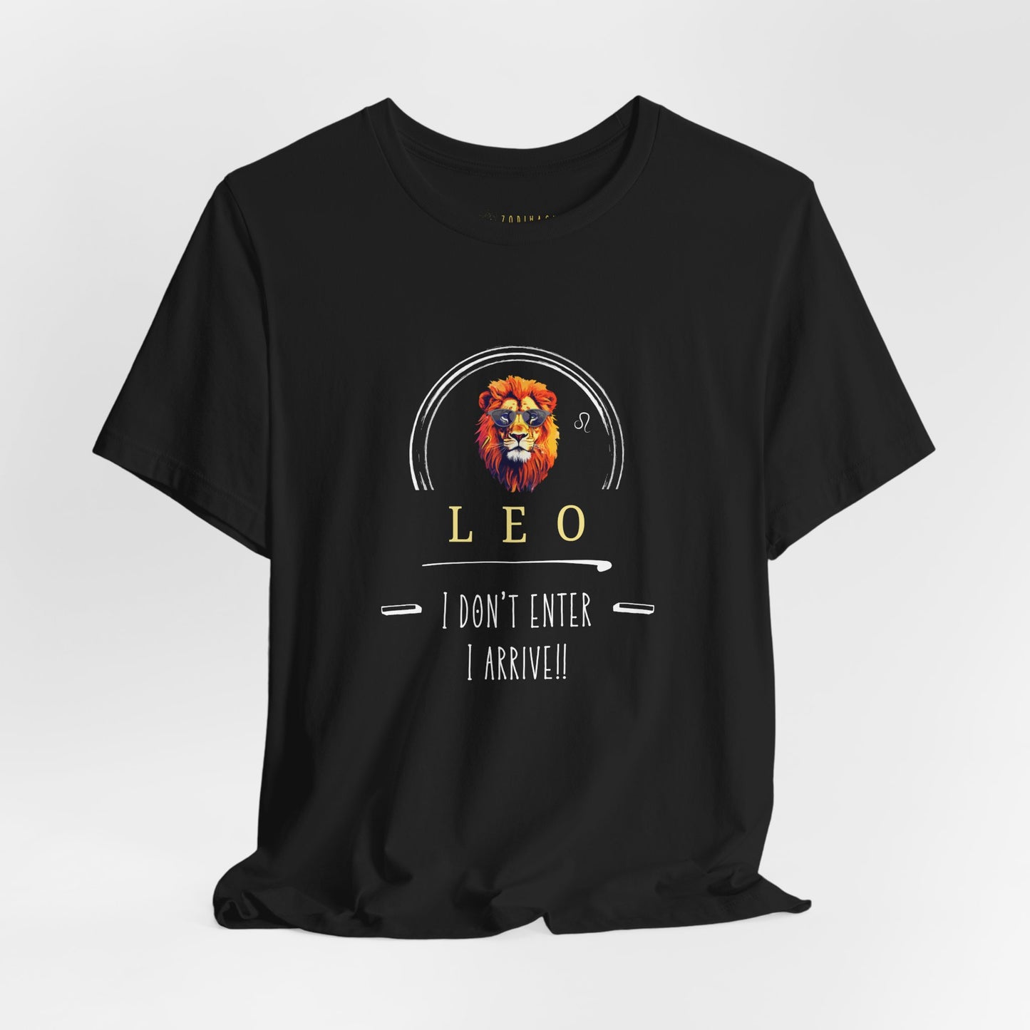 Leo Zodiac Short Sleeve Tee | Unisex Astrology Shirt, Gift for Leo, Horoscope Top, Birthday Celebration Tee, Unique Zodiac Apparel