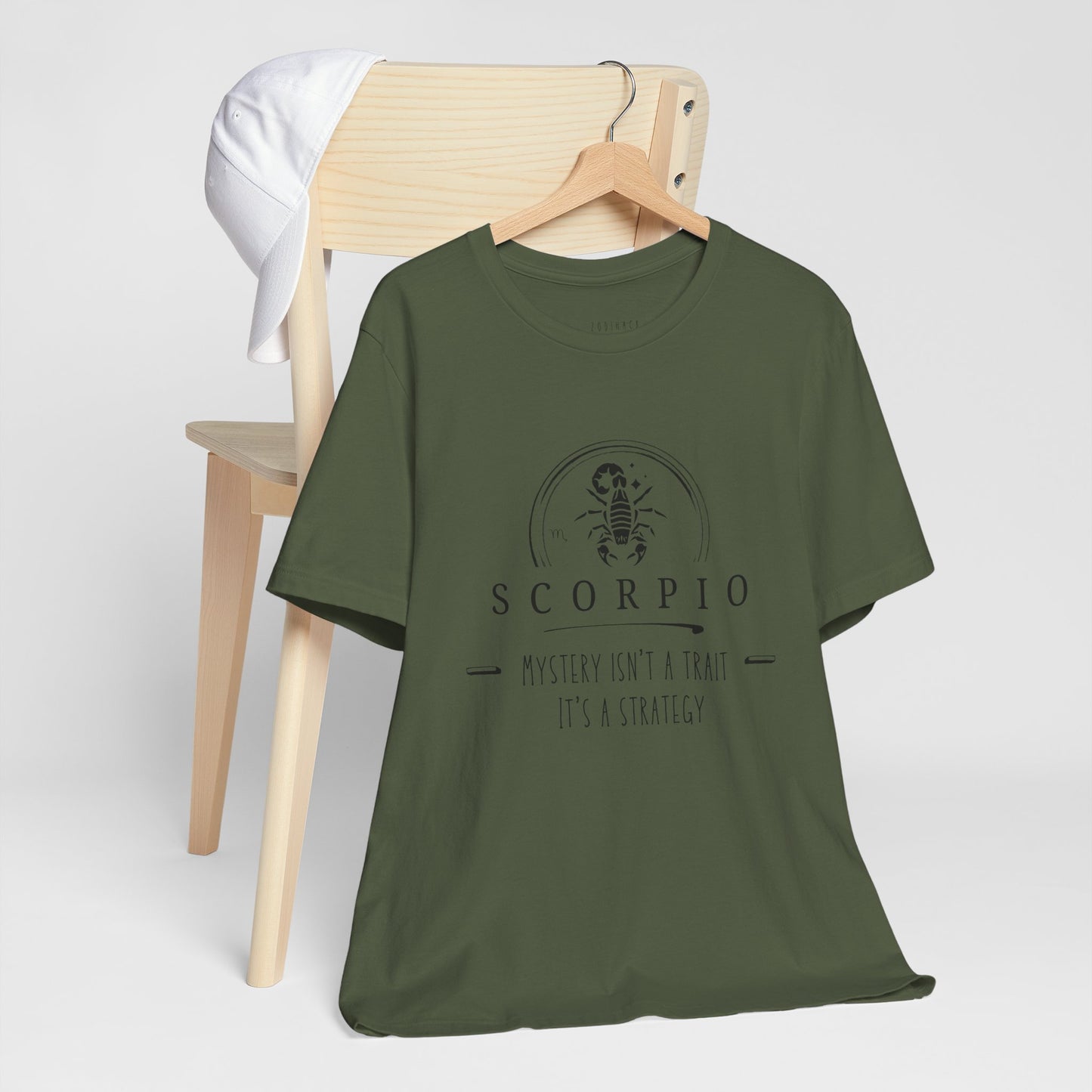 Scorpio Short Sleeve Tee, Zodiac T-Shirt for Scorpio, Astrology Shirt Gift, Birthday Tee, Mystery Isn't a Trait