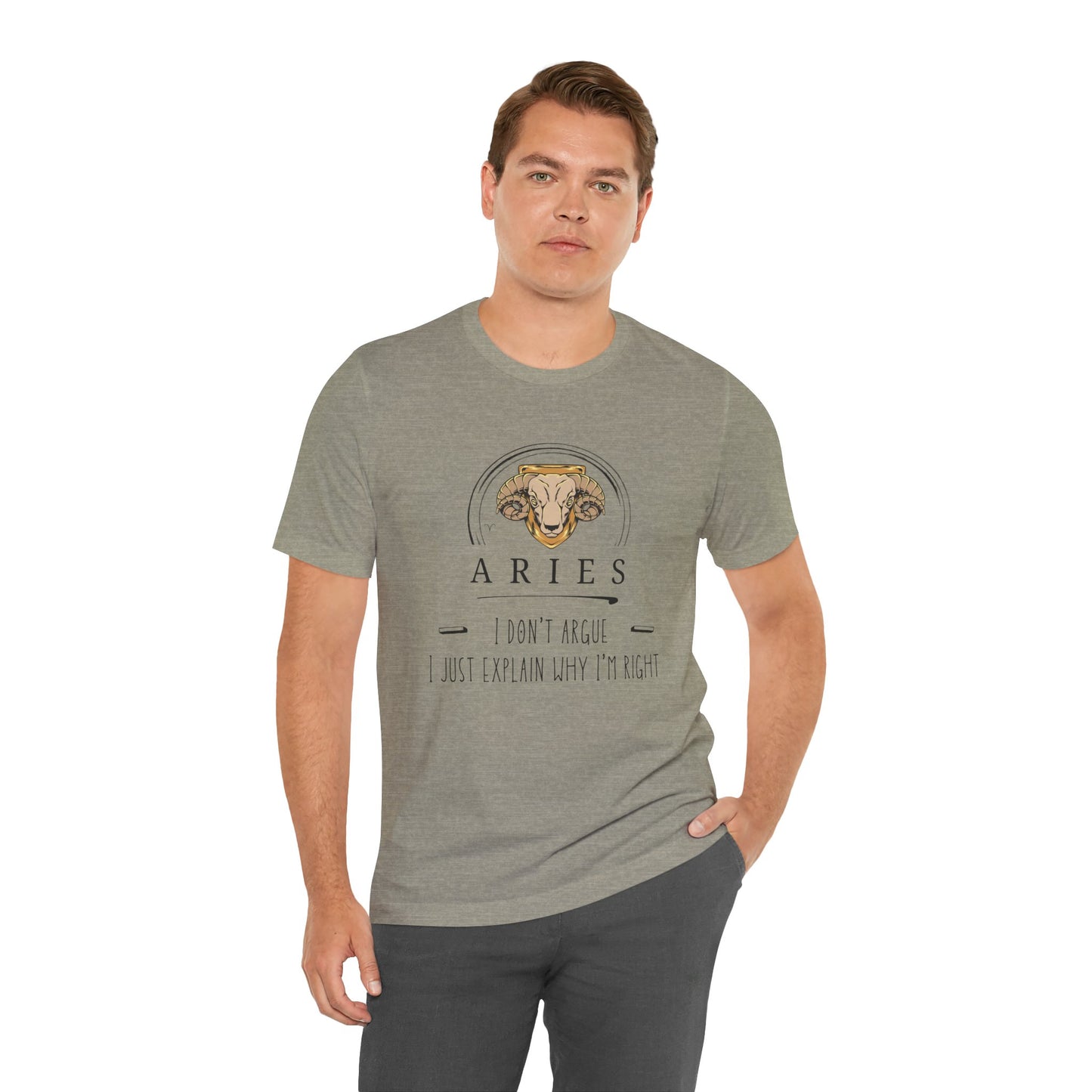 Aries Zodiac Tee | Unique Astrology Gift | Birthday Tee, Horoscope Shirt, Astrology T-Shirt, Celestial Apparel, Unisex Stylish T-Shirt
