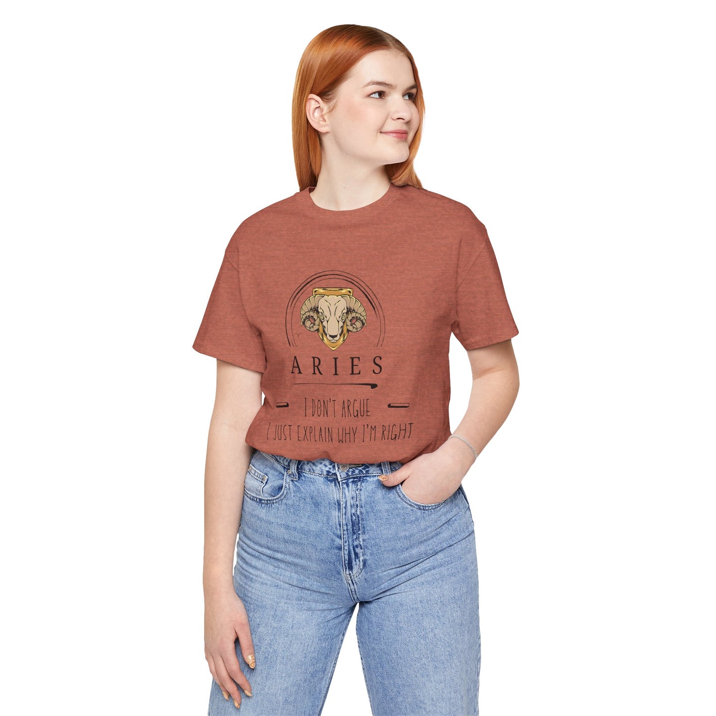 Aries Zodiac Tee | Unique Astrology Gift | Birthday Tee, Horoscope Shirt, Astrology T-Shirt, Celestial Apparel, Unisex Stylish T-Shirt