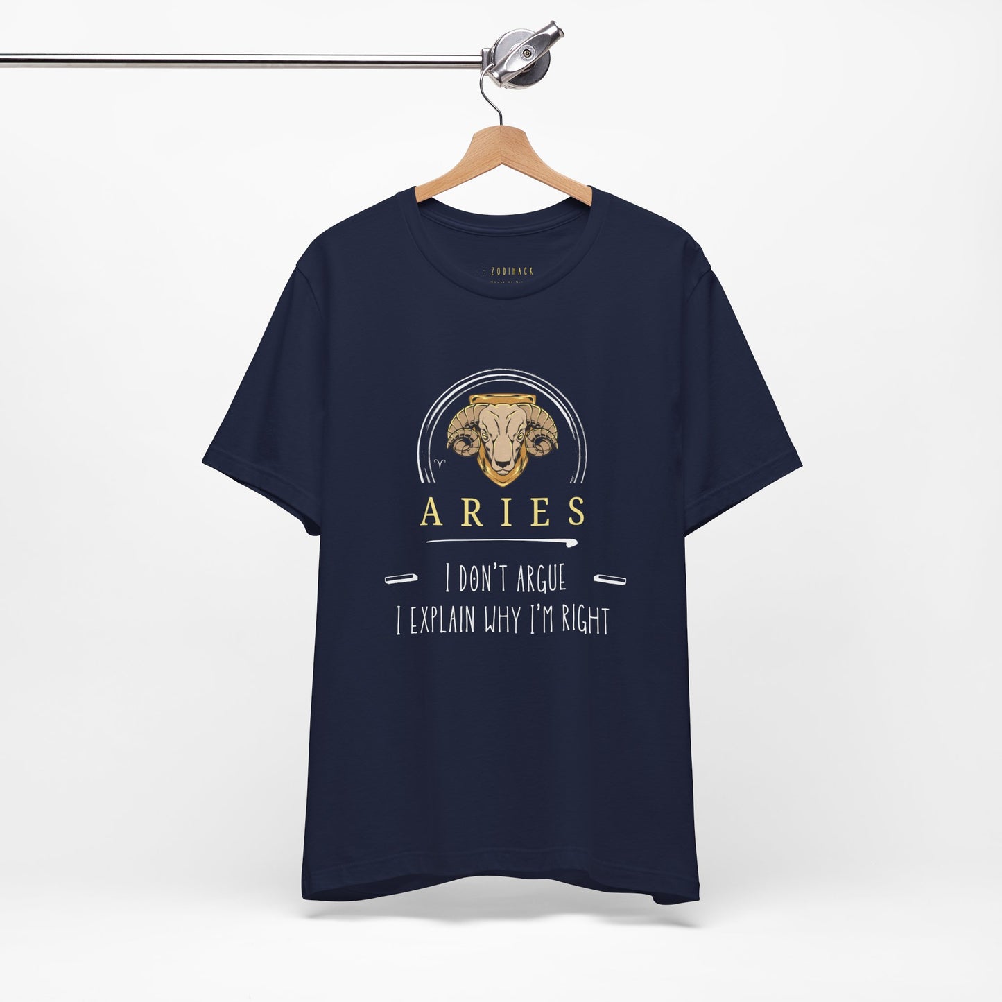Aries Zodiac Tee | Unique Astrology Gift | Birthday Tee, Horoscope Shirt, Astrology T-Shirt, Celestial Apparel, Unisex Stylish T-Shirt
