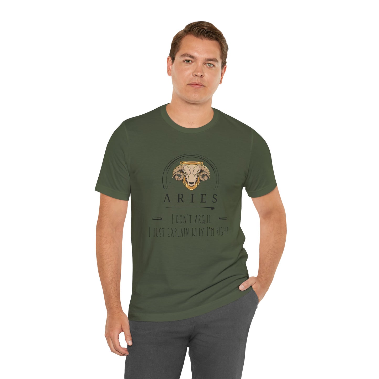 Aries Zodiac Tee | Unique Astrology Gift | Birthday Tee, Horoscope Shirt, Astrology T-Shirt, Celestial Apparel, Unisex Stylish T-Shirt
