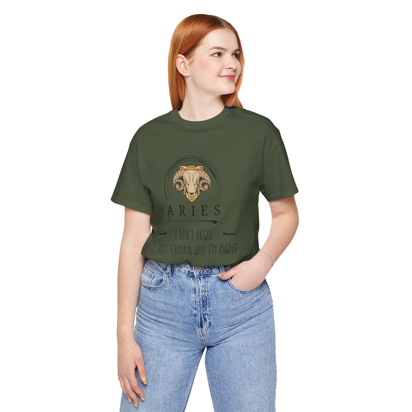 Aries Zodiac Tee | Unique Astrology Gift | Birthday Tee, Horoscope Shirt, Astrology T-Shirt, Celestial Apparel, Unisex Stylish T-Shirt