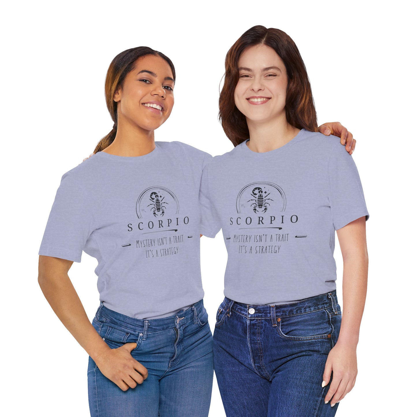 Scorpio Short Sleeve Tee, Zodiac T-Shirt for Scorpio, Astrology Shirt Gift, Birthday Tee, Mystery Isn't a Trait