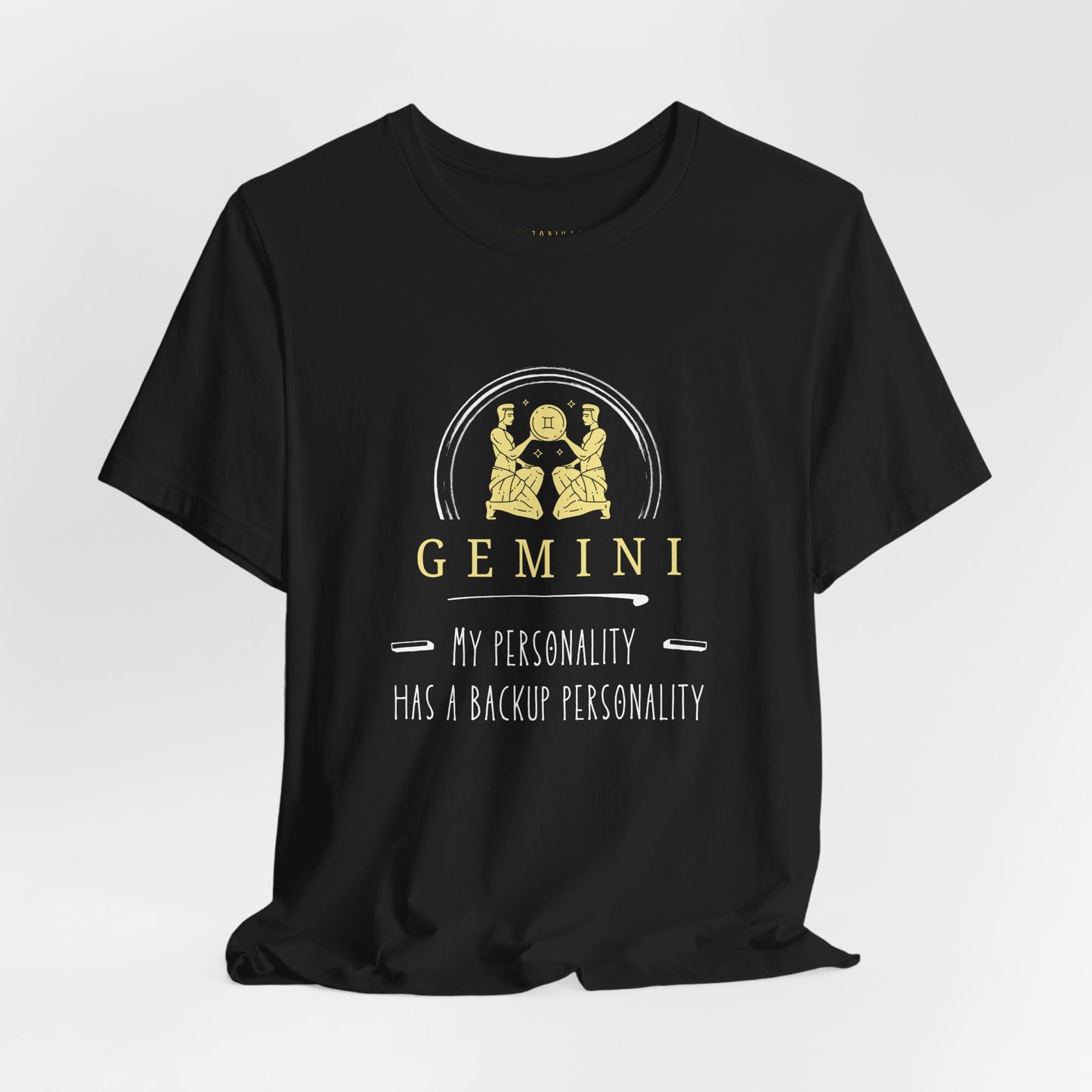 Gemini Astrology Tee - My Personality Has a Backup Personality, Zodiac Shirt, Horoscope Gift, Unisex Gemini Tee, Birthday Shirt