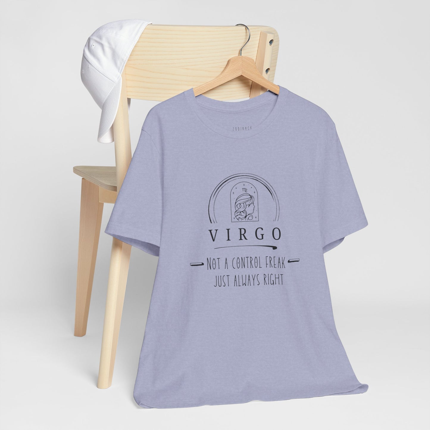 Virgo Zodiac Tee - Not a Control Freak, Just Always Right, Horoscope Shirt, Astrology Gift, Casual Wear, Birthday Gift, Unisex T-Shirt