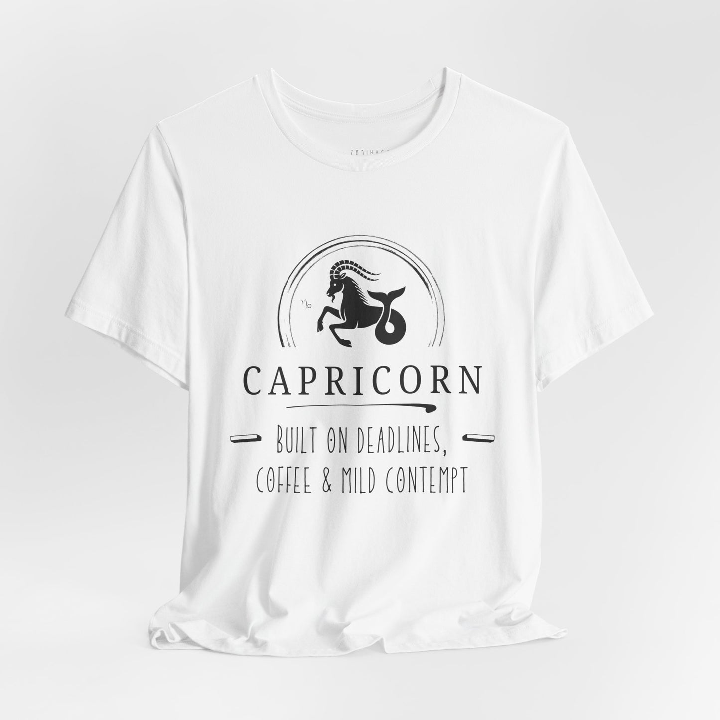 Capricorn Zodiac Tee, Astrology Shirt, Birthday Gift, Horoscope Apparel, Unisex Graphic Tee, Unique Zodiac Tee
