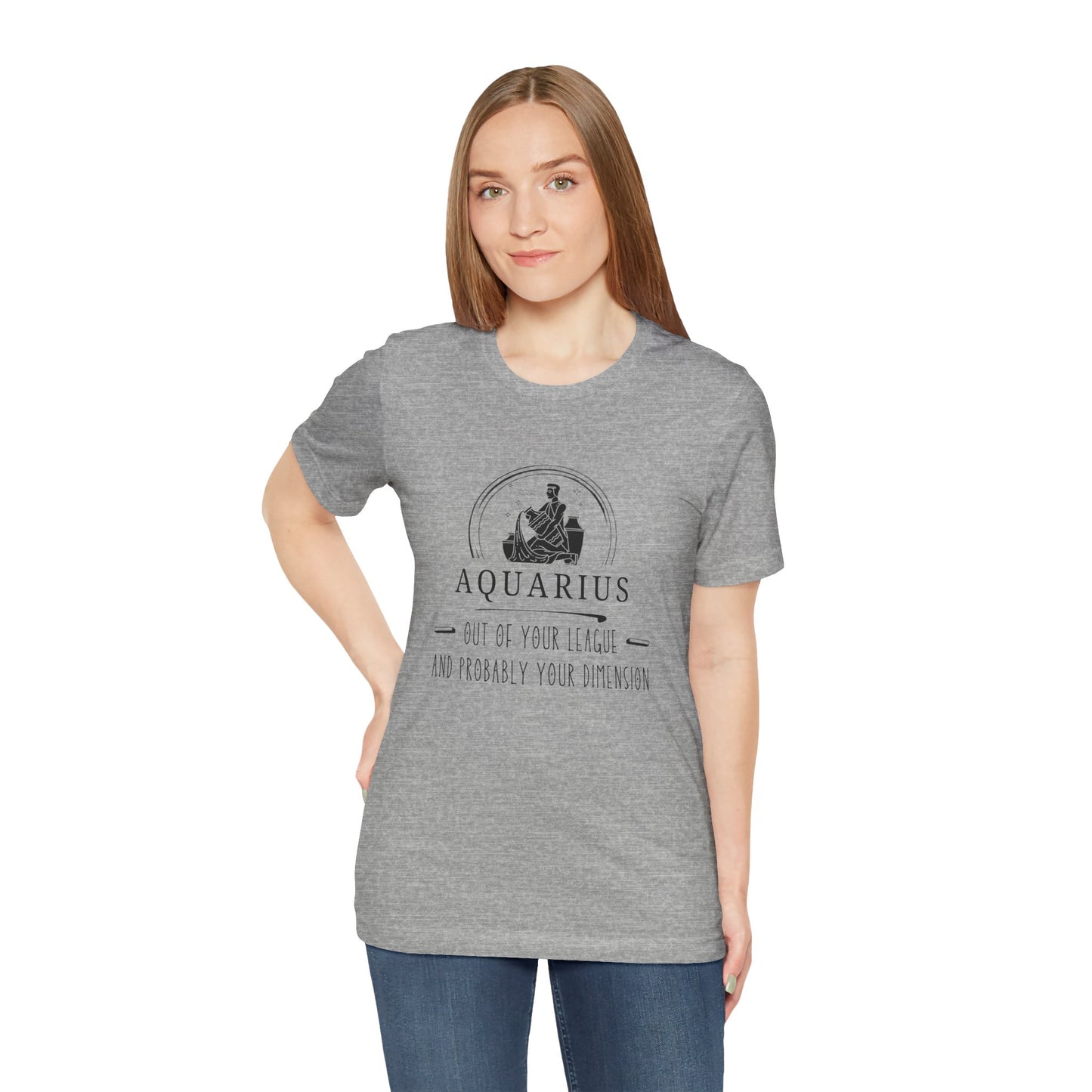 Aquarius Zodiac Tee, Astrology T-Shirt, Horoscope Shirt, Gift for Astrology Lovers, Zodiac Sign Apparel
