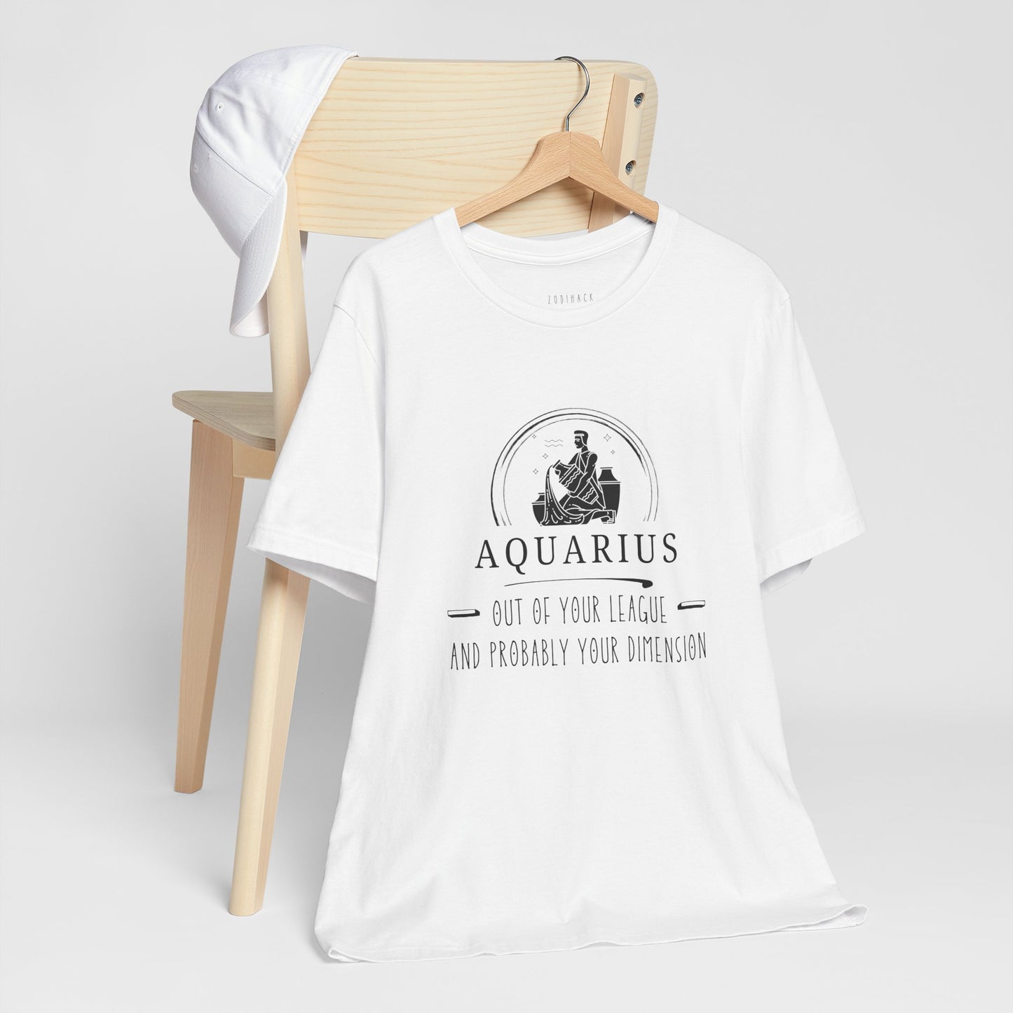 Aquarius Zodiac Tee, Astrology T-Shirt, Horoscope Shirt, Gift for Astrology Lovers, Zodiac Sign Apparel