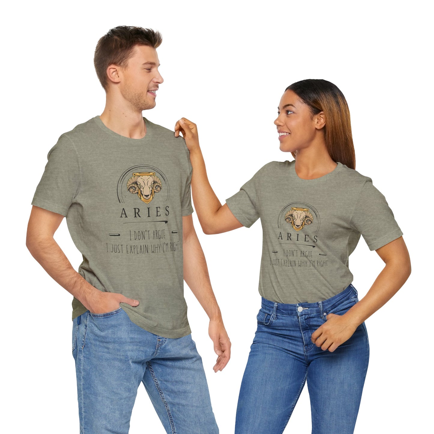Aries Zodiac Tee | Unique Astrology Gift | Birthday Tee, Horoscope Shirt, Astrology T-Shirt, Celestial Apparel, Unisex Stylish T-Shirt
