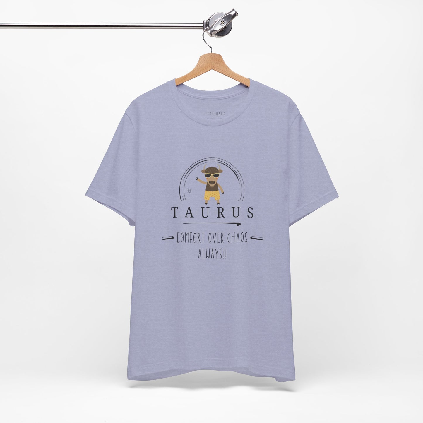 Taurus Zodiac Tee - Comfort Over Chaos, Astrology Shirt, Unisex Tee, Gift for Taurus, Horoscope Top