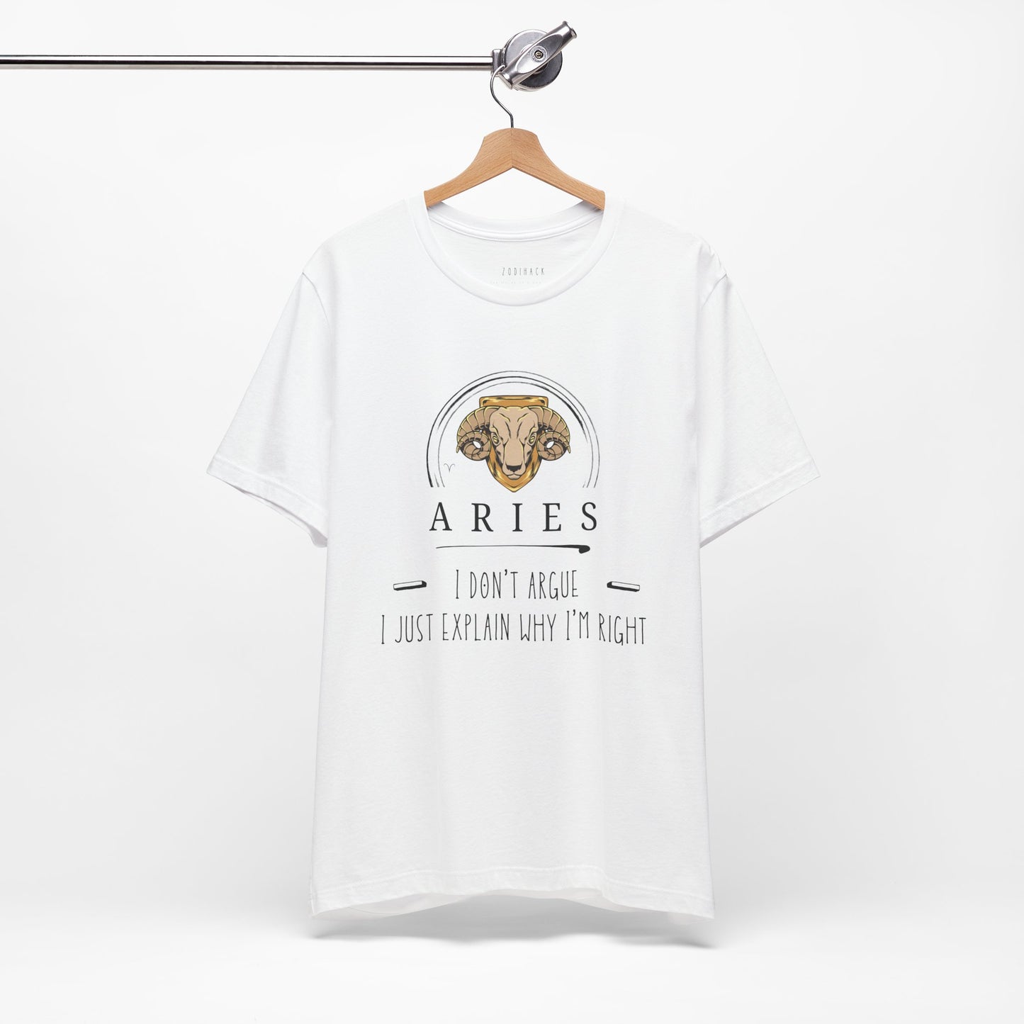 Aries Zodiac Tee | Unique Astrology Gift | Birthday Tee, Horoscope Shirt, Astrology T-Shirt, Celestial Apparel, Unisex Stylish T-Shirt