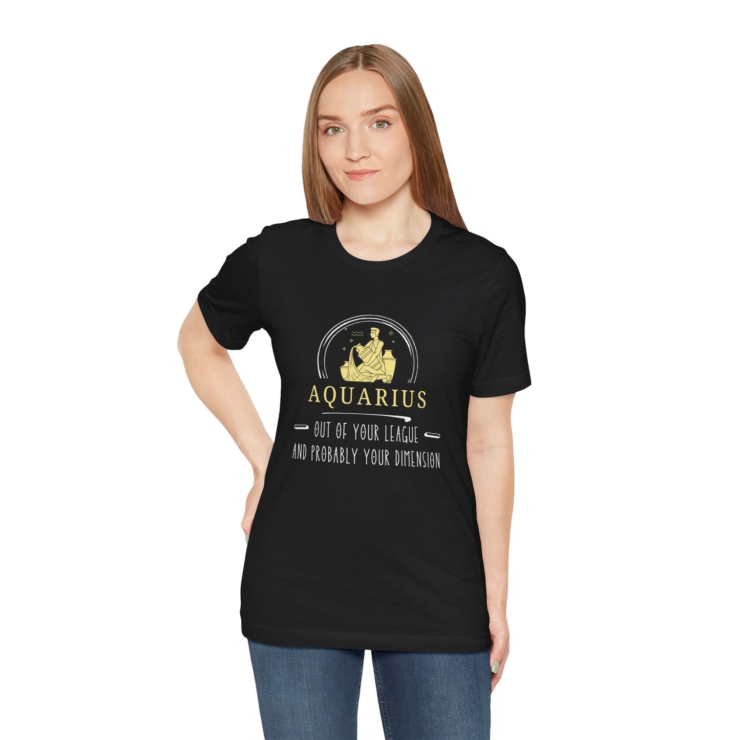Aquarius Zodiac Tee, Astrology T-Shirt, Horoscope Shirt, Gift for Astrology Lovers, Zodiac Sign Apparel