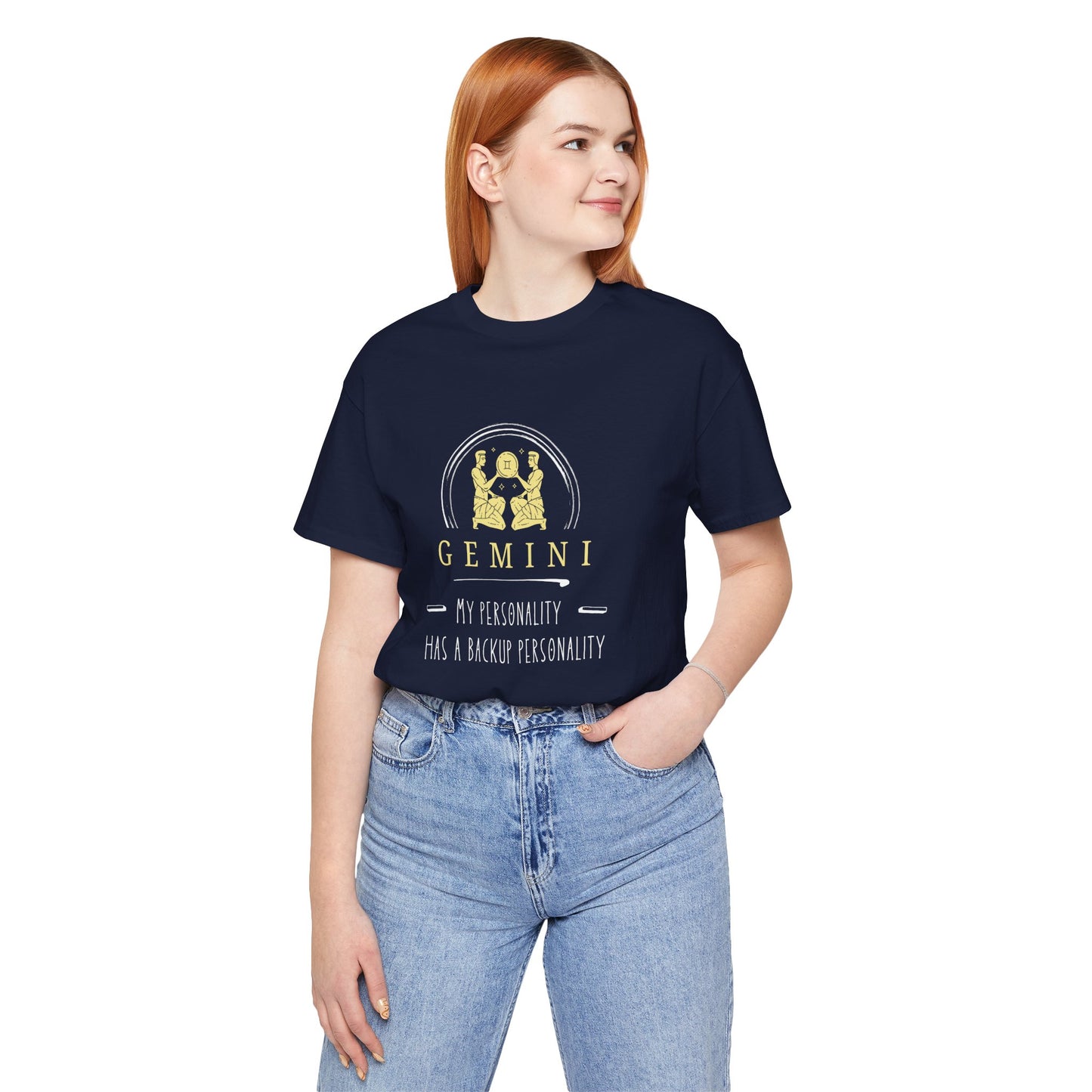 Gemini Astrology Tee - My Personality Has a Backup Personality, Zodiac Shirt, Horoscope Gift, Unisex Gemini Tee, Birthday Shirt
