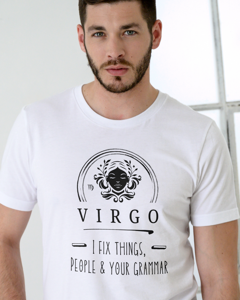 Virgo Tee: Embrace the Zodiac Spirit - Astrology Shirt, Horoscope Apparel, Birth Month Gift, Virgos Unite, Unique Zodiac Gift