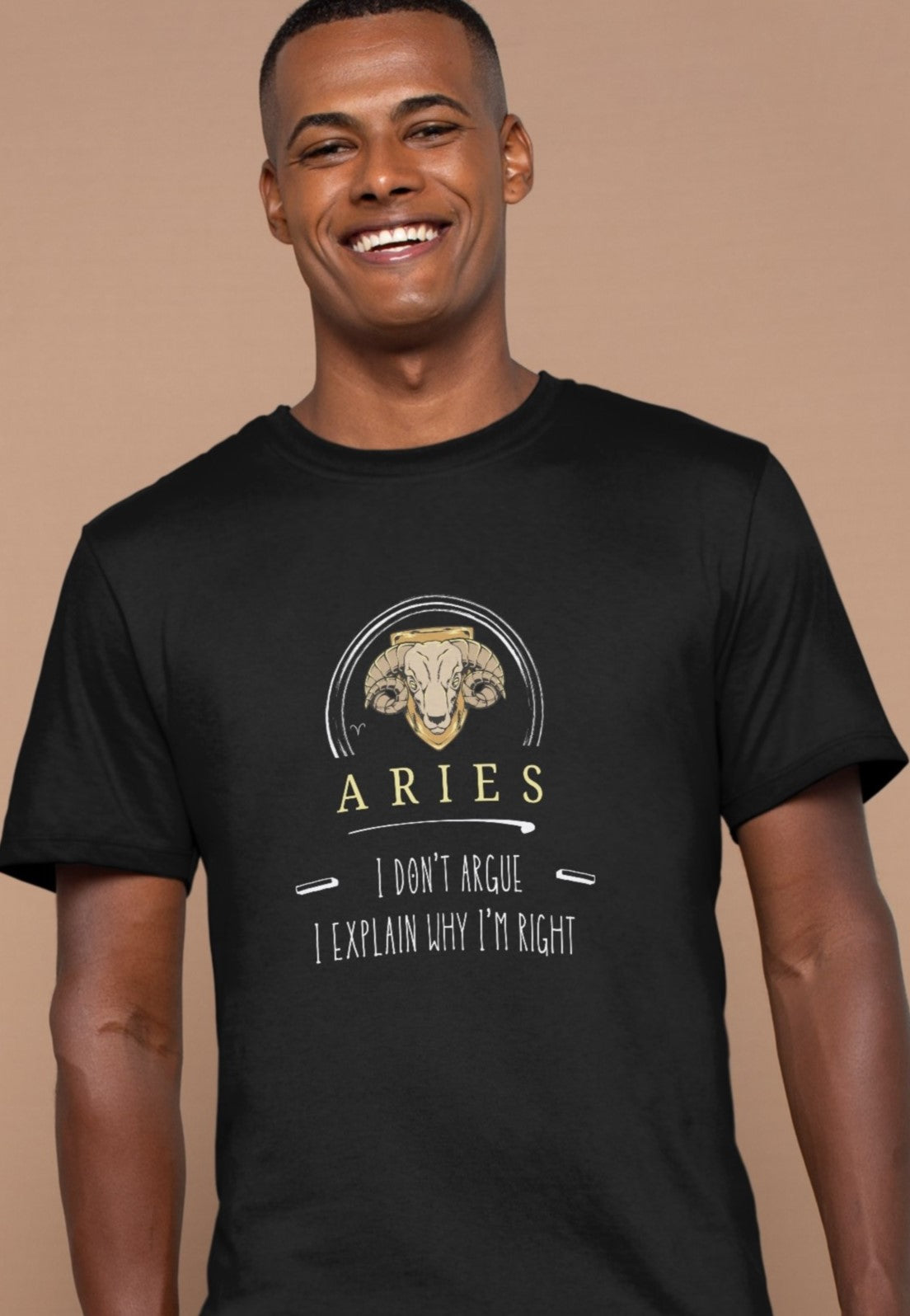 Aries Zodiac Tee | Unique Astrology Gift | Birthday Tee, Horoscope Shirt, Astrology T-Shirt, Celestial Apparel, Unisex Stylish T-Shirt