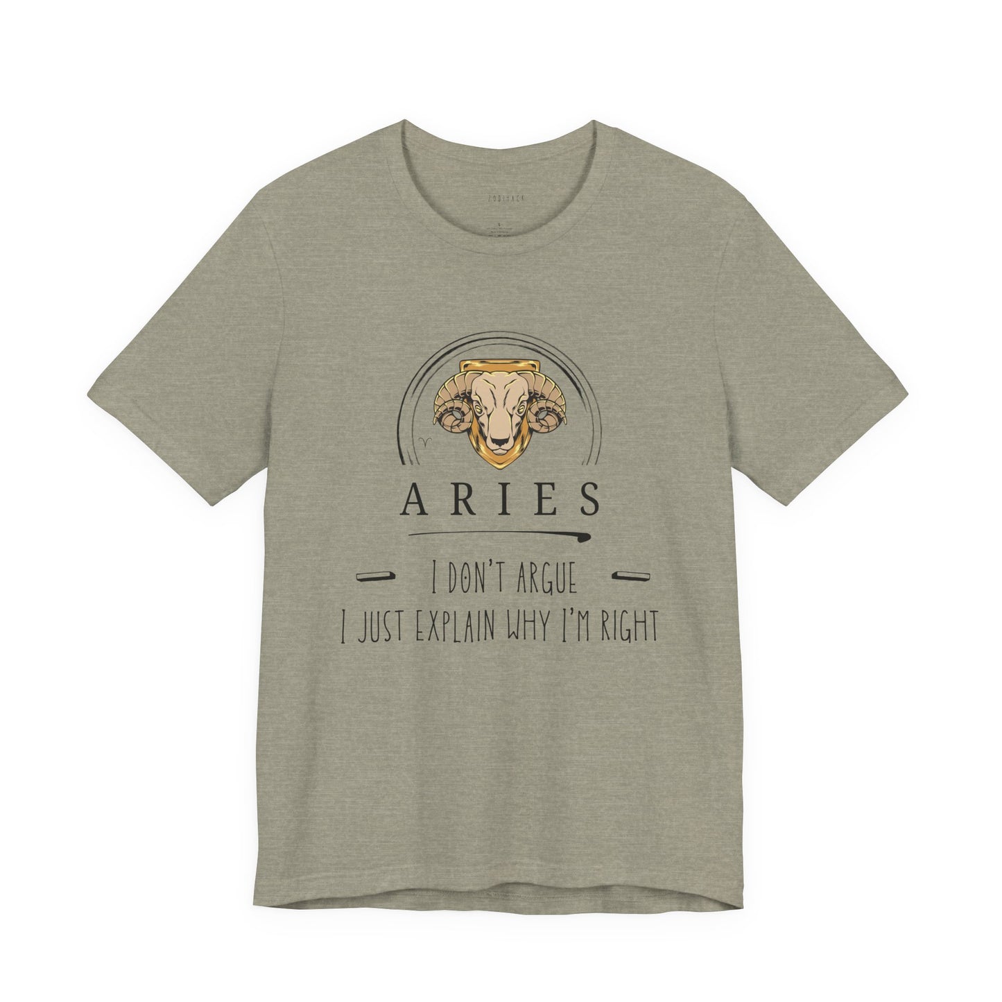 Aries Zodiac Tee | Unique Astrology Gift | Birthday Tee, Horoscope Shirt, Astrology T-Shirt, Celestial Apparel, Unisex Stylish T-Shirt
