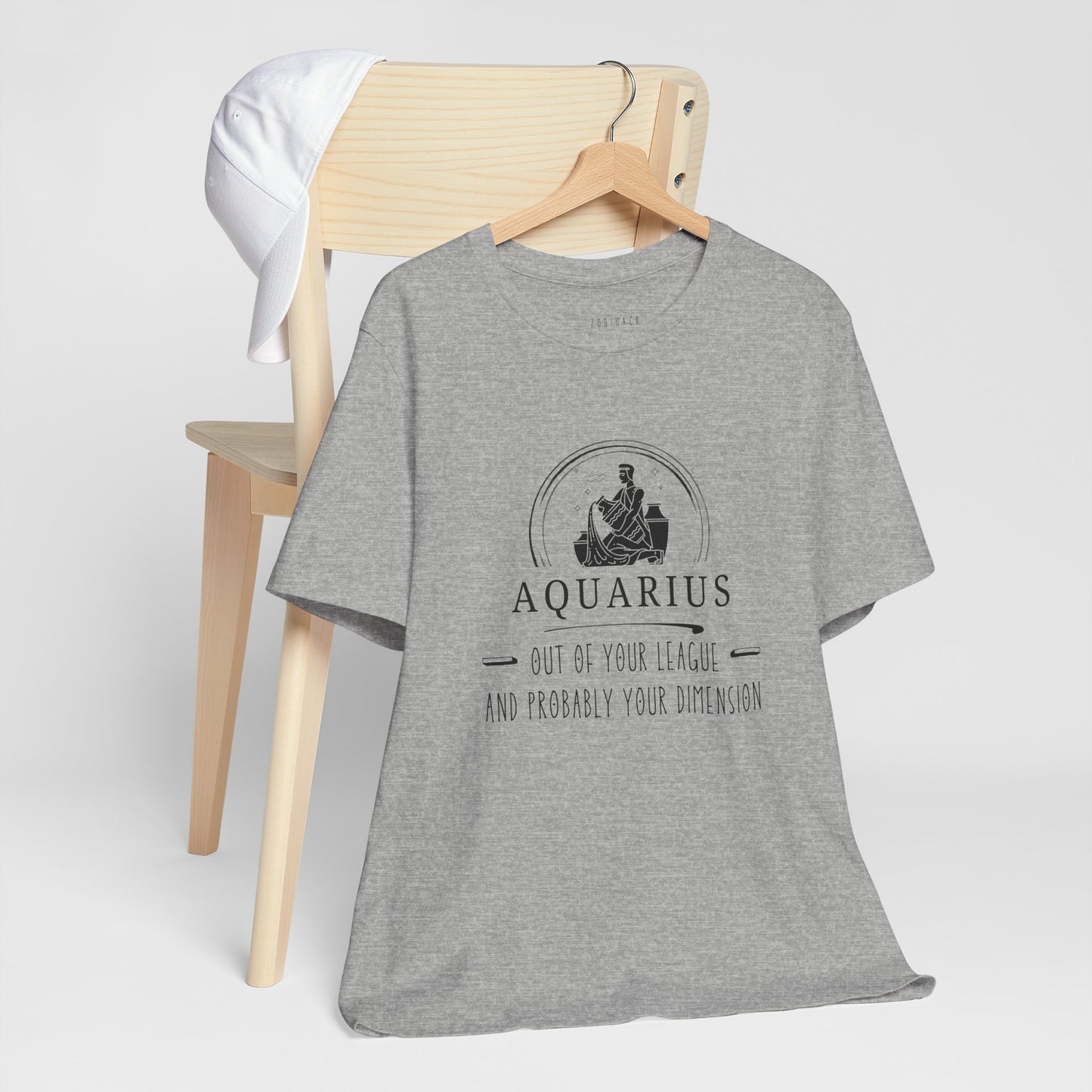 Aquarius Zodiac Tee, Astrology T-Shirt, Horoscope Shirt, Gift for Astrology Lovers, Zodiac Sign Apparel